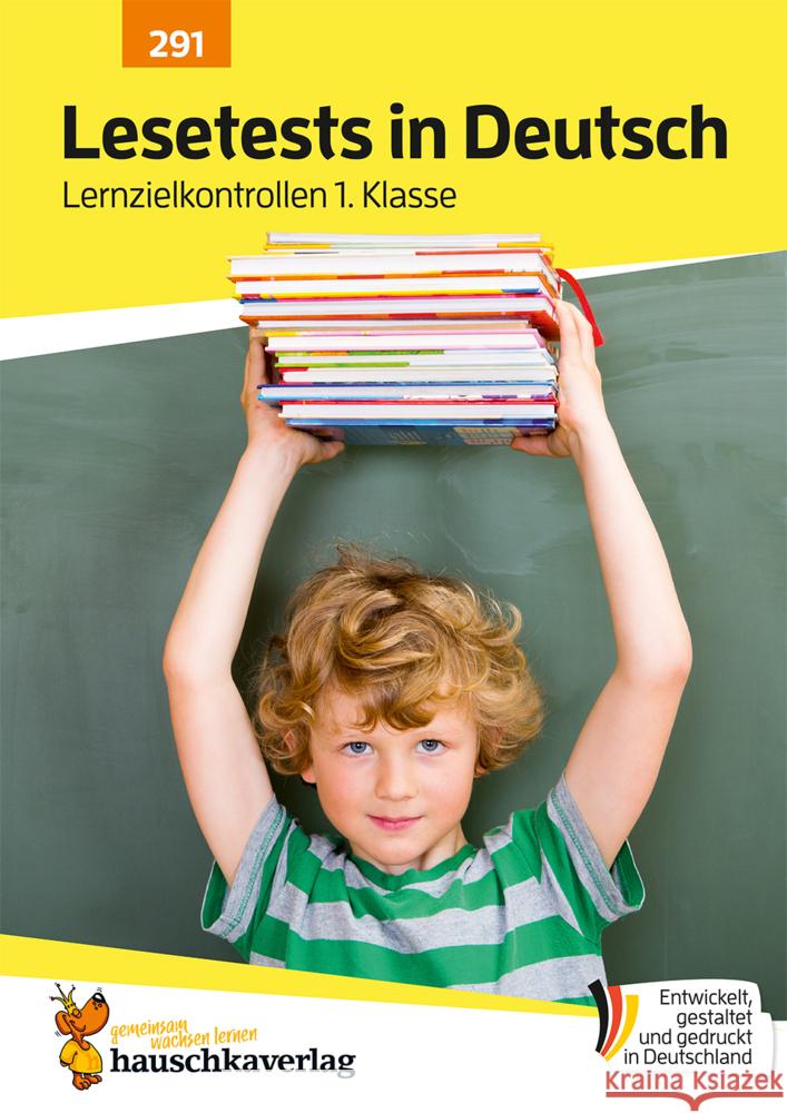 Übungsheft mit Lesetests in Deutsch 1. Klasse Heiß, Helena 9783881002912 Hauschka