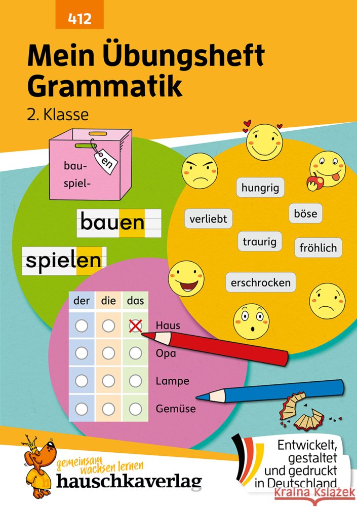 Mein Übungsheft Grammatik 2. Klasse Weideneder, Christine 9783881004121 Hauschka