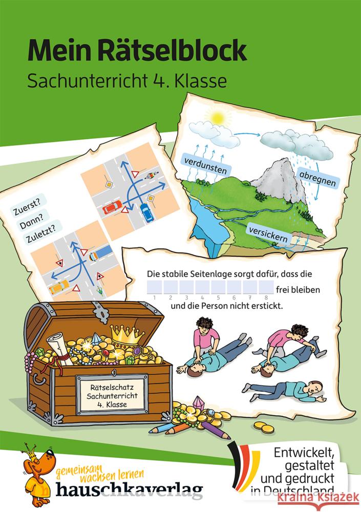 Mein Rätselblock Sachunterricht 4. Klasse Depireux, Diana 9783881006897 Hauschka