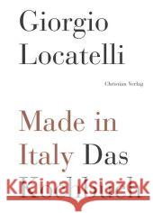 Made in Italy. Das Kochbuch Locatelli, Giorgio   9783884727997 Christian