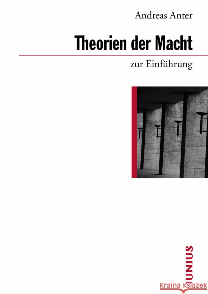 Theorien der Macht zur Einführung Anter, Andreas 9783885060628 Junius Verlag