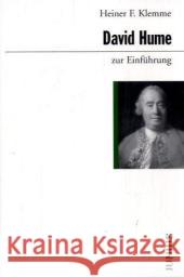 David Hume zur Einführung Klemme, Heiner F.   9783885066378 Junius Verlag