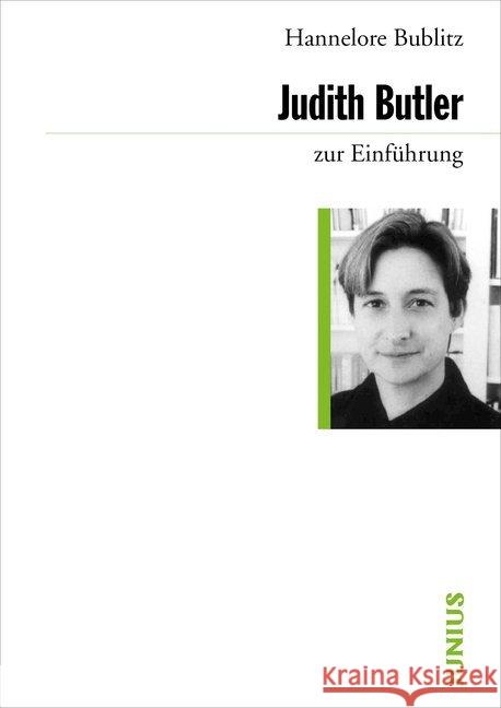 Judith Butler zur Einführung Bublitz, Hannelore   9783885066781 Junius Verlag