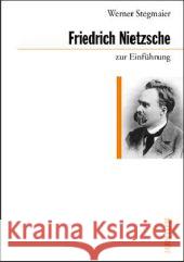 Friedrich Nietzsche zur Einführung Stegmaier, Werner 9783885066958 Junius Verlag