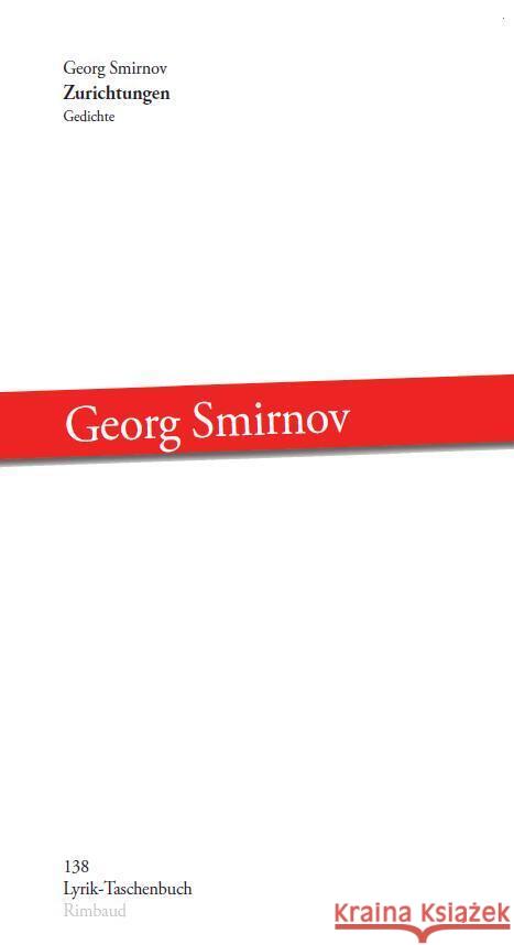 Zurichtungen Smirnov, Georg 9783890861388
