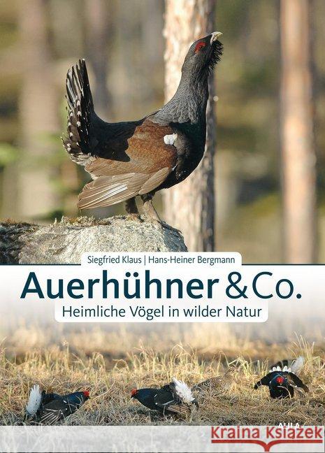 Auerhühner & Co. : Heimliche Vögel in wilder Natur Klaus, Siegfried; Bergmann, Hans-Heiner 9783891048351