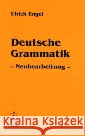 Deutsche Grammatik Engel, Ulrich   9783891299142 iudicium
