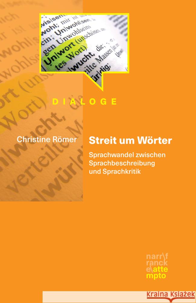 Streit um Wörter Römer, Christine 9783893084654 Attempto