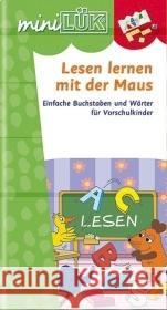 Lesen lernen mit der Maus. Tl.1 : Einfache Buchstaben und Wörter für Vorschulkinder Vogel, Heinz   9783894143497