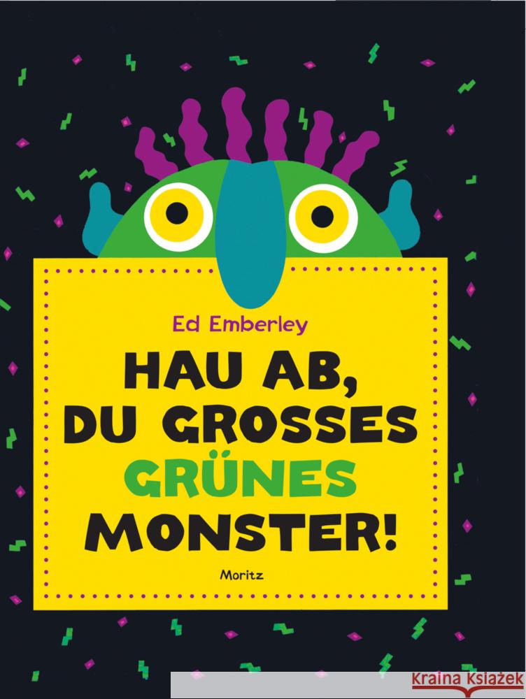 Hau ab, du großes grünes Monster! Emberley, Ed 9783895654350