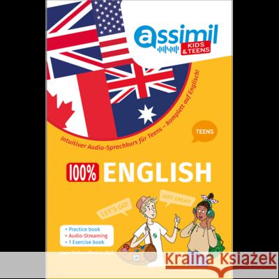 100% English +13 Jahre - Kids & Teens (Allemand): (english Youth Method 13+ Years) Monnier, Nolwena 9783896253156