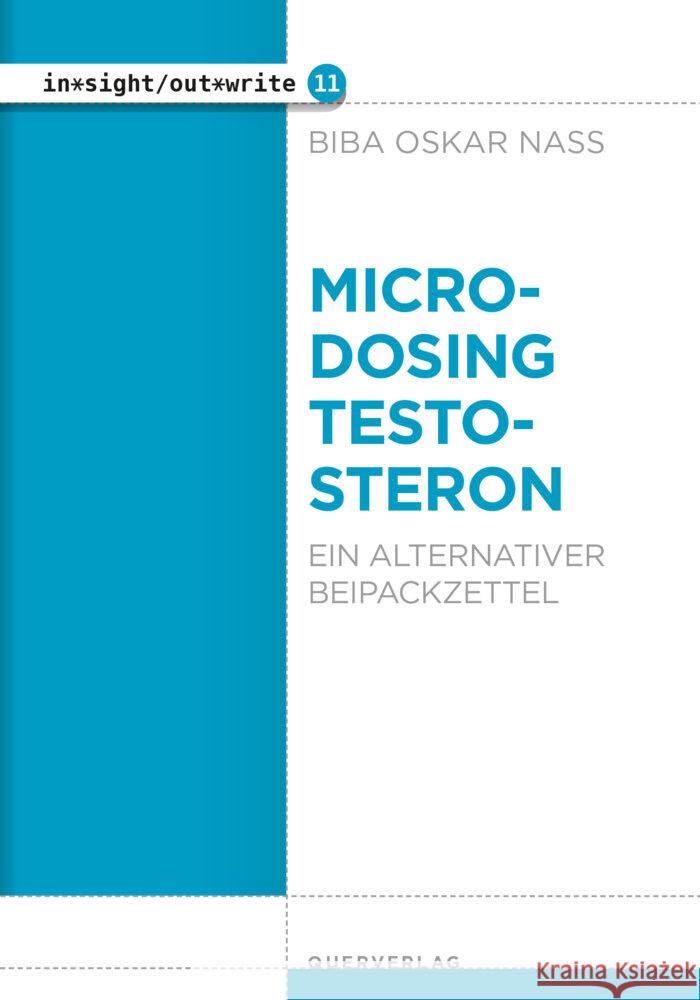 Microdosing Testosteron Nass, Biba 9783896563309 Querverlag