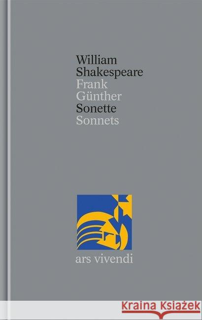 Sonette / Sonnets (Shakespeare Gesamtausgabe, Band 38) - zweisprachige Ausgabe Shakespeare, William 9783897161931 ars vivendi