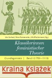 Grundlagentexte 1789-1920 Gerhard, Ute Pommerenke, Petra Wischermann, Ulla 9783897412422 Helmer