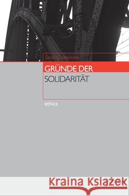 Gründe Der Solidarität Derpmann, Simon 9783897853195 mentis-Verlag