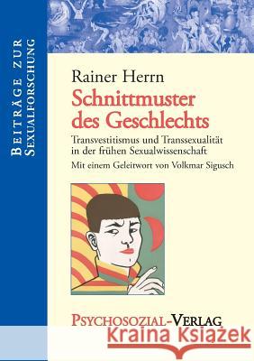 Schnittmuster des Geschlechts Herrn, Rainer 9783898064637