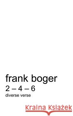 2-4-6 diverse Verse Frank Boger 9783898114745