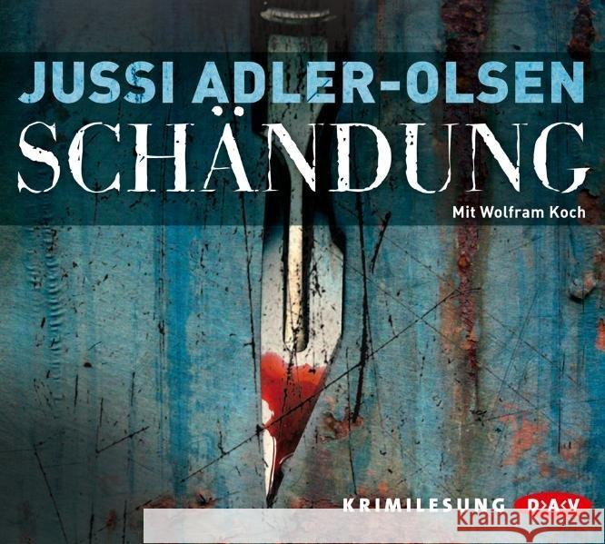 Schändung, 6 Audio-CDs Adler-Olsen, Jussi 9783898139908 Der Audio Verlag, DAV