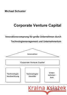 Corporate Venture Capital. Innovationsvorsprung f�r gro�e Unternehmen durch Technologiemanagement und Unternehmertum Michael Schuster, Michael Mirow 9783898212793