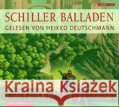 Schiller Balladen, 1 Audio-CD Schiller, Friedrich von 9783899038293 Hörbuch Hamburg