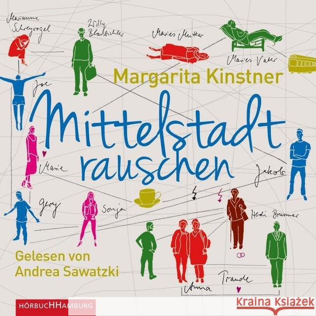 Mittelstadtrauschen, 5 Audio-CDs : Gekürzte Lesung Kinstner, Margarita 9783899038804 Hörbuch Hamburg
