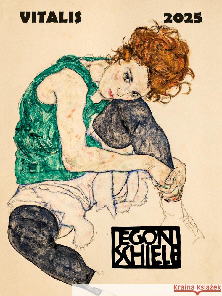 Egon Schiele 2025 Schiele, Egon 9783899198836 Vitalis