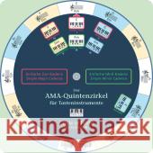 Der AMA-Quintenzirkel für Tasteninstrumente, Drehscheibe : Mit Klavier-Griffbildern. Anleitung Dtsch.-Engl. American Medical Association 9783899220643