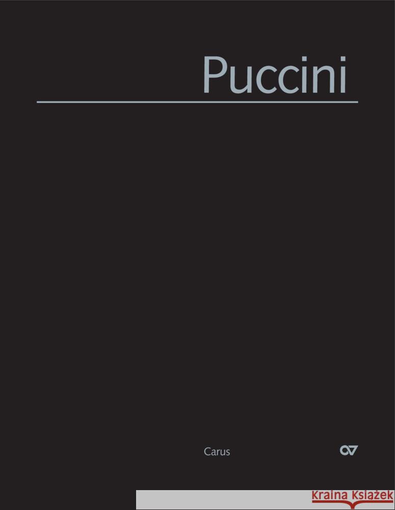 Composizioni per pianoforte Puccini, Giacomo 9783899483147 Carus