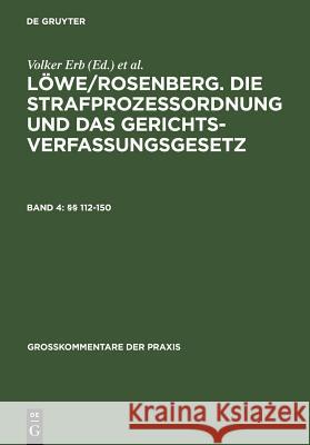 112-150 Hans Hilger Sabine Gless Klaus Luderssen 9783899491999