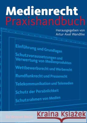 Medienrecht: Praxishandbuch Wandtke, Artur-Axel 9783899494228
