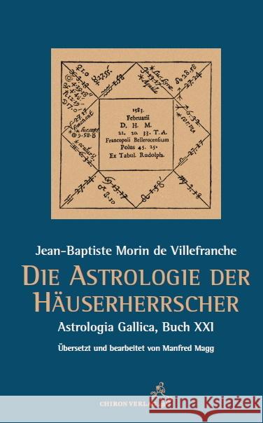 Die Astrologie der Häuserherrscher Morin de Villefranche, Jean-Baptiste 9783899972825