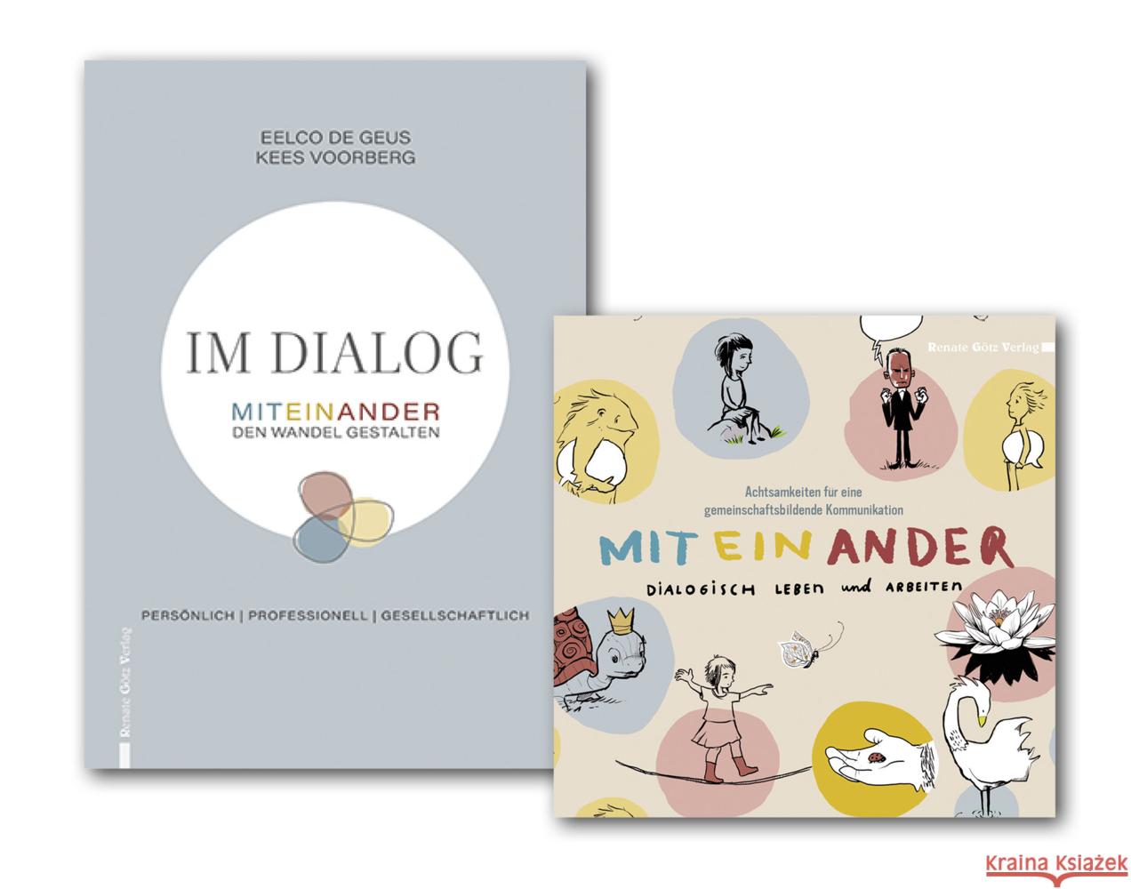 MitEinAnder im Dialog, m. 2 Buch de Geus, Eelco, de Geus, Julia 9783902625939 Götz, Dörfles