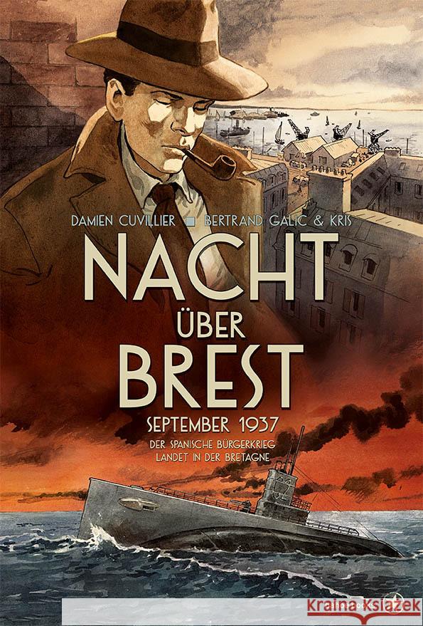 Nacht über Brest Cuvillier, Damien, Galic, Bertrand, Kris 9783903290365 Bahoe Books