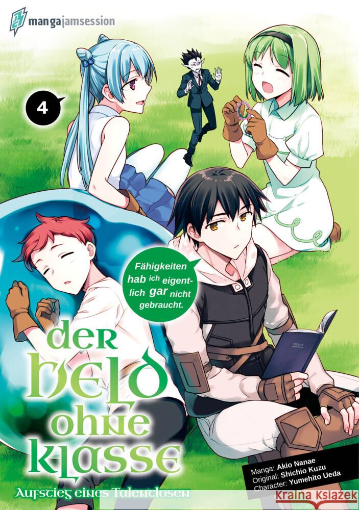 Der Held ohne Klasse 4 Akio, Nanae, Shichio, Kuzu, Yumehito, Ueda 9783903427259 Manga JAM Session