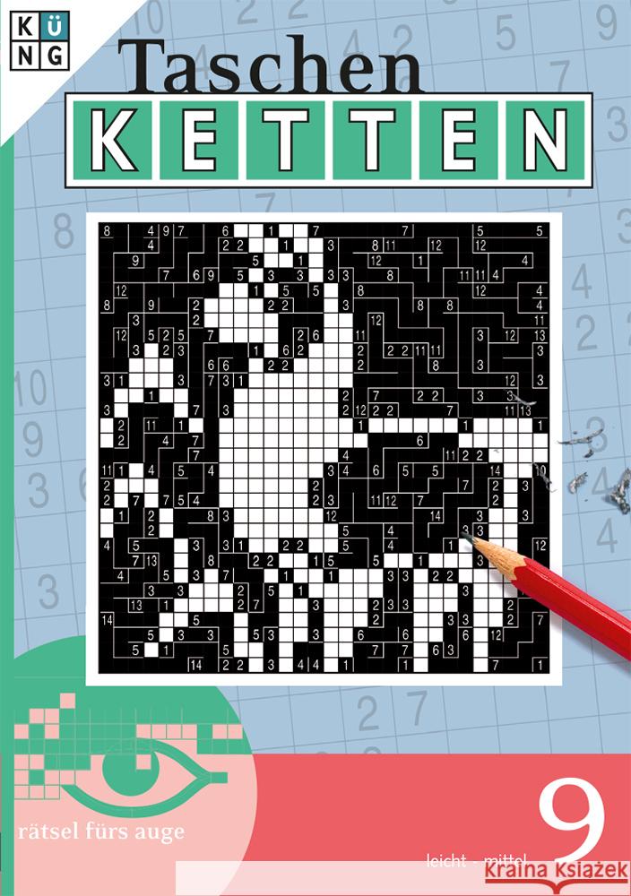 Ketten-Rätsel 09 Conceptis Puzzles 9783905573015 Keesing