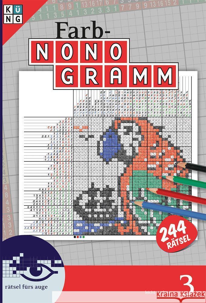 Rätselbuch Farb Nonogramm 3 Conceptis Puzzles 9783905573121 Keesing