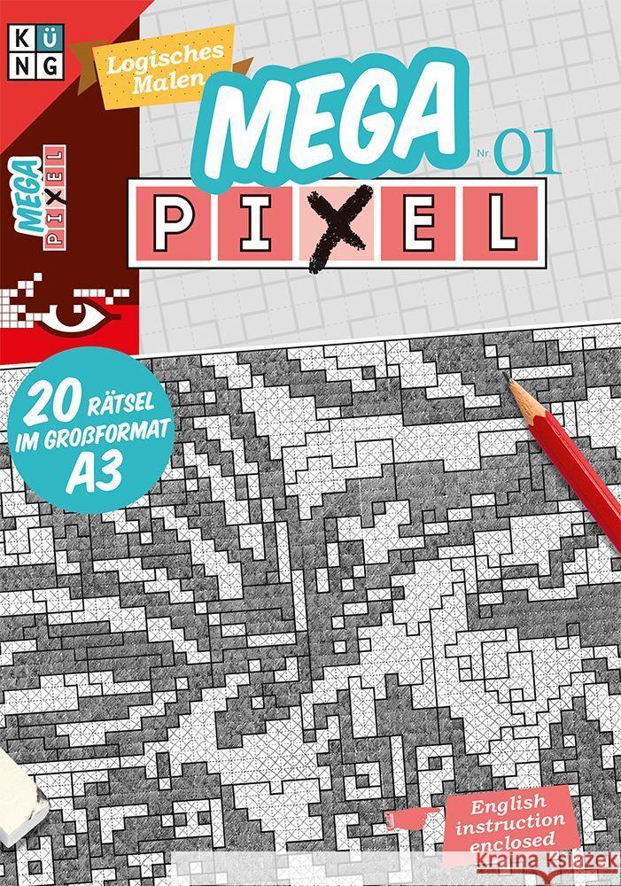 Mega-Pixel 01, 20 Teile Conceptis Puzzles 9783905573695 Keesing