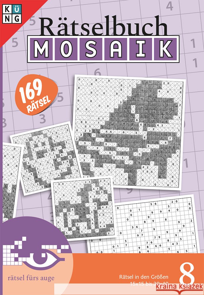 Mosaik-Rätselbuch 8 Keesing Schweiz AG 9783905573770 Keesing
