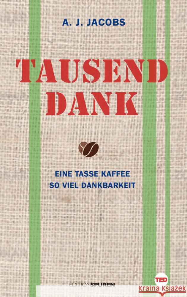 Tausend Dank Jacobs, A. J. 9783905752816 Edition Spuren