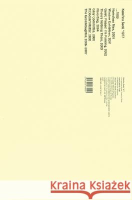 Katerina Seda: 1977 [With Katerina Seda What's That For?] Vit Havranek Katerina Seda 9783905770957 Jrp/Ringier