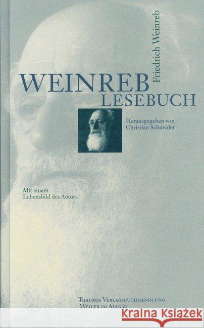 Weinreb Leseburch Weinreb, Friedrich 9783905783452