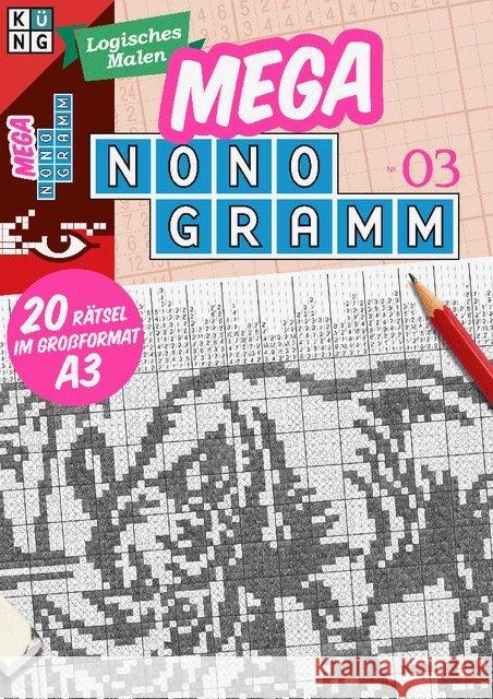 Mega-Nonogramm, 20 Bde.. Bd.3 Conceptis Puzzles 9783906949093 Küng