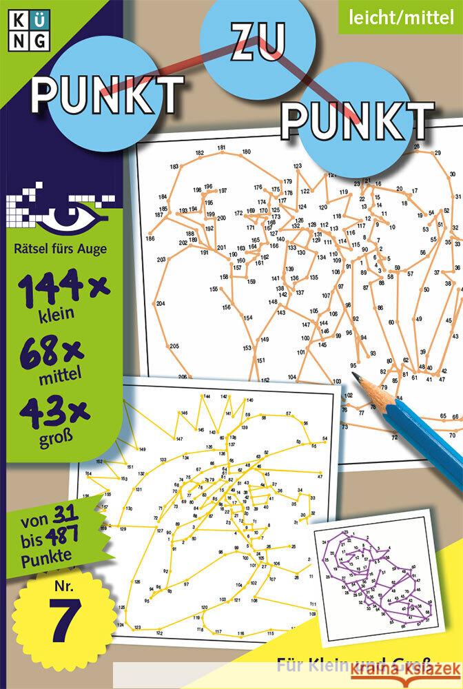 Rätselbuch Punkt zu Punkt 07 Conceptis Puzzles 9783906949826 Keesing