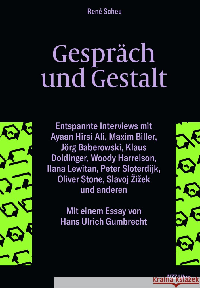 Gespräch und Gestalt Scheu, René 9783907291474 NZZ Libro
