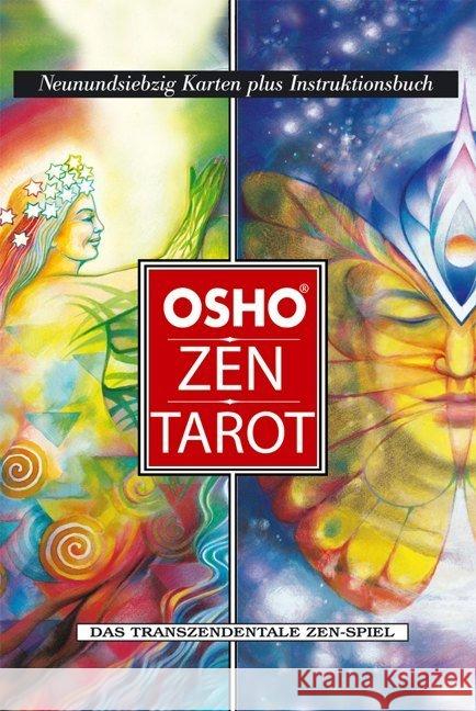 Osho Zen Tarot, 79 Tarot-Karten u. Anleitungsbuch : Das transzendentale Zen-Spiel Padma, Deva Osho  9783908646495