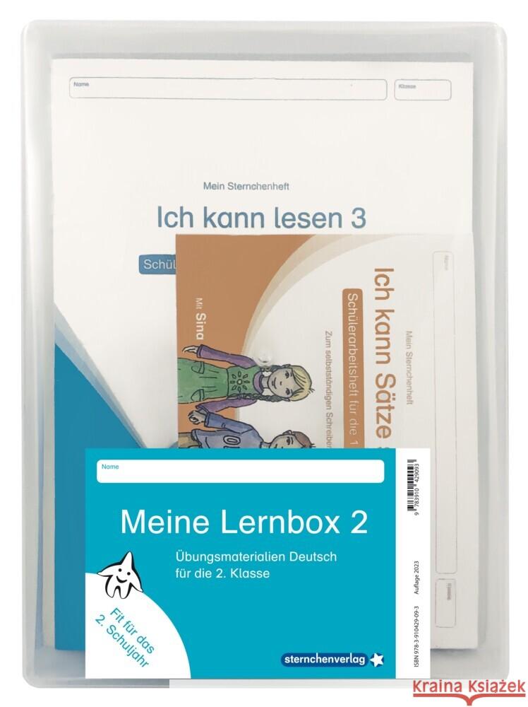 Meine Lernbox 2 - Deutsch - Fit für das 2. Schuljahr sternchenverlag GmbH, Langhans, Katrin 9783910429093 Sternchenverlag