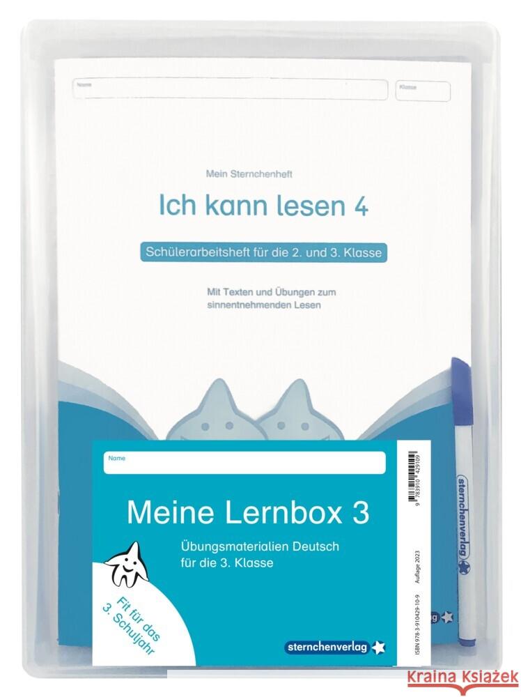 Meine Lernbox 3 - Deutsch - Fit für das 3. Schuljahr sternchenverlag GmbH, Langhans, Katrin 9783910429109 Sternchenverlag