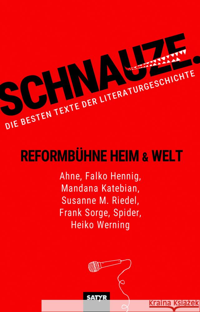 Schnauze. Ahne, Hennig, Falko, Werning, Heiko 9783910775374 Satyr Verlag
