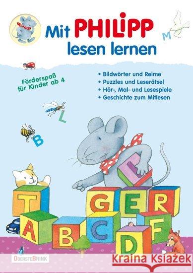 Mit Philipp lesen lernen : Förderspaß für Kinder ab 4 Landa, Norbert 9783934333727 Oberstebrink/Eltern-Bibliothek