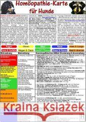 Homöopathie-Karte für Hunde, Tierheilkunde-Karte    9783939081098 Hawelka